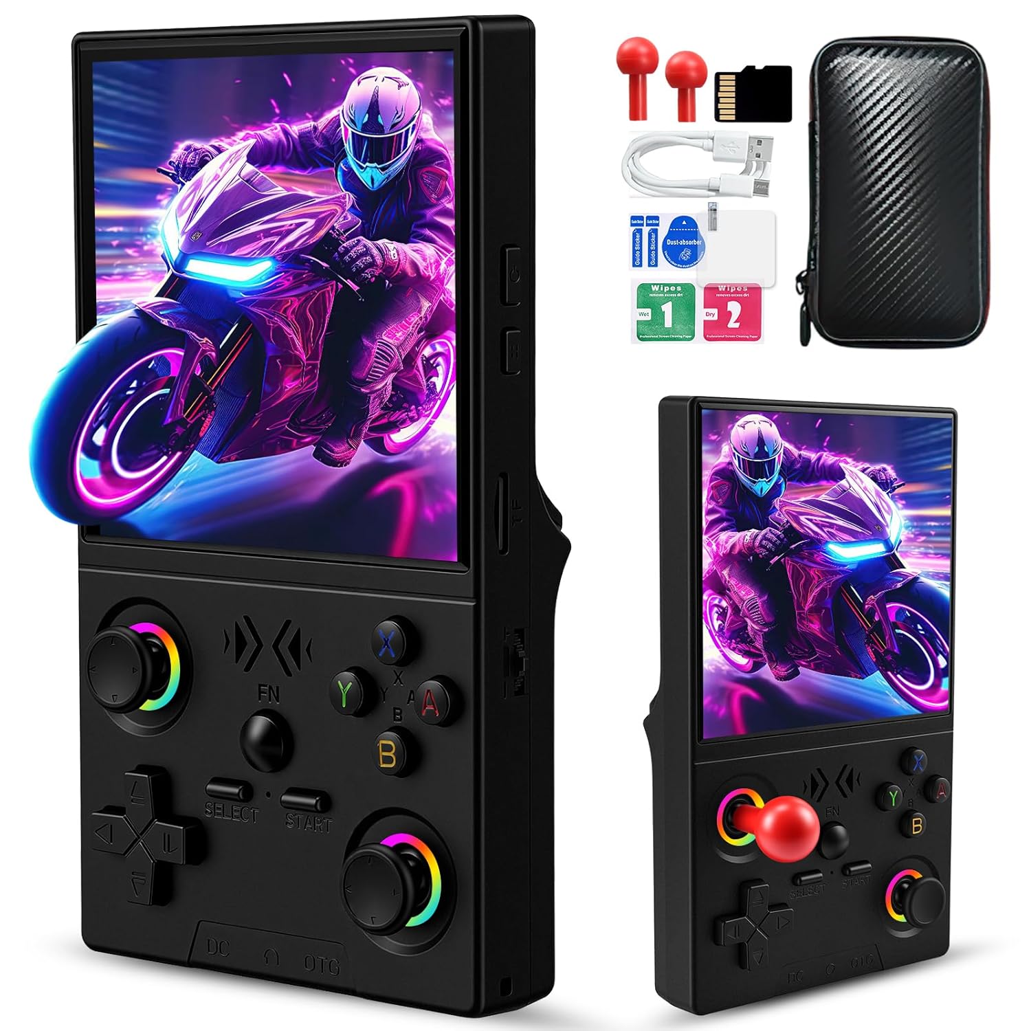 Gaming Console Chinese - FLLBW XF40V Retro Handheld Game Console