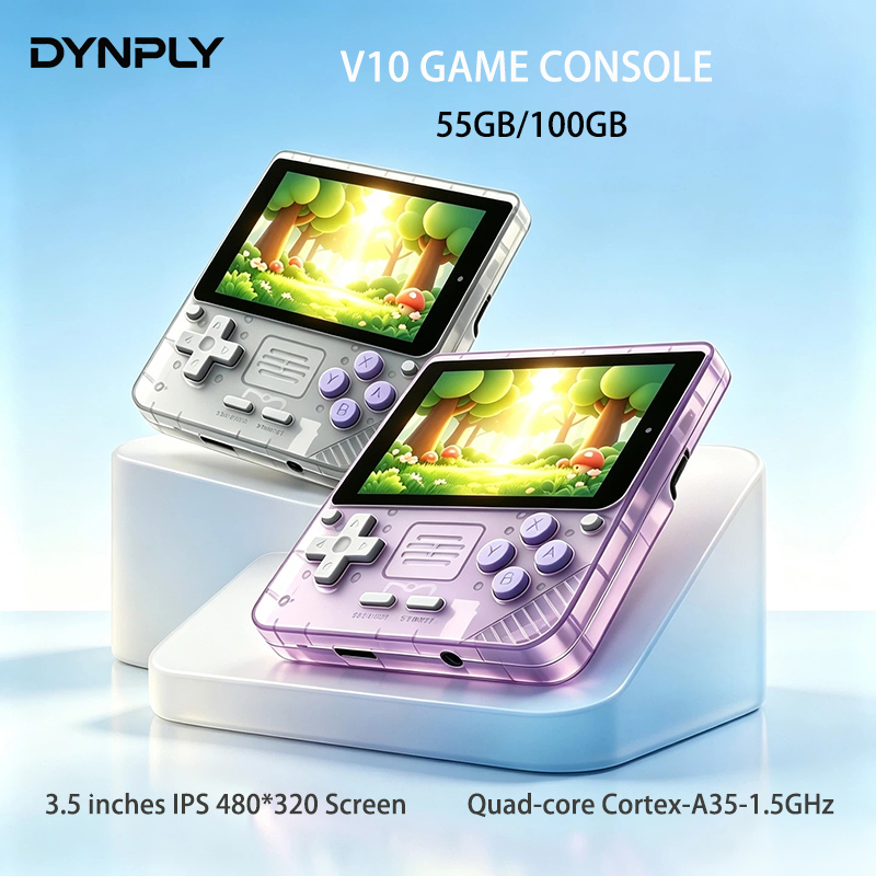Gaming Console Chinese - POWKIDDY V10 3.5-Inch IPS Oca Hd