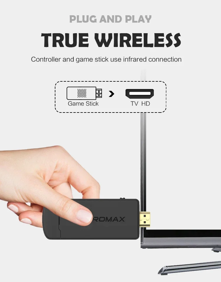 DATA FROG Portable Wireless Ga - Gaming Console Old School 评论和价格