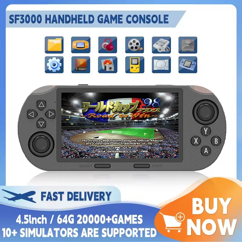 SF3000 Portable Handheld Game  - Gaming Console Chinese 评论和价格