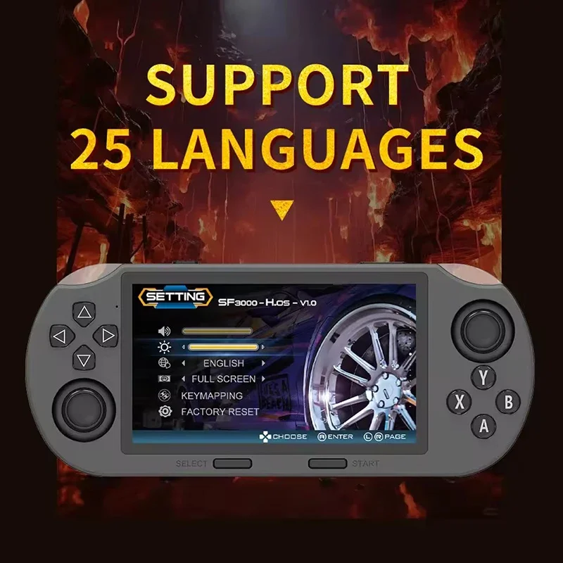 SF3000 Portable Handheld Game  - Gaming Console Chinese 评论和价格