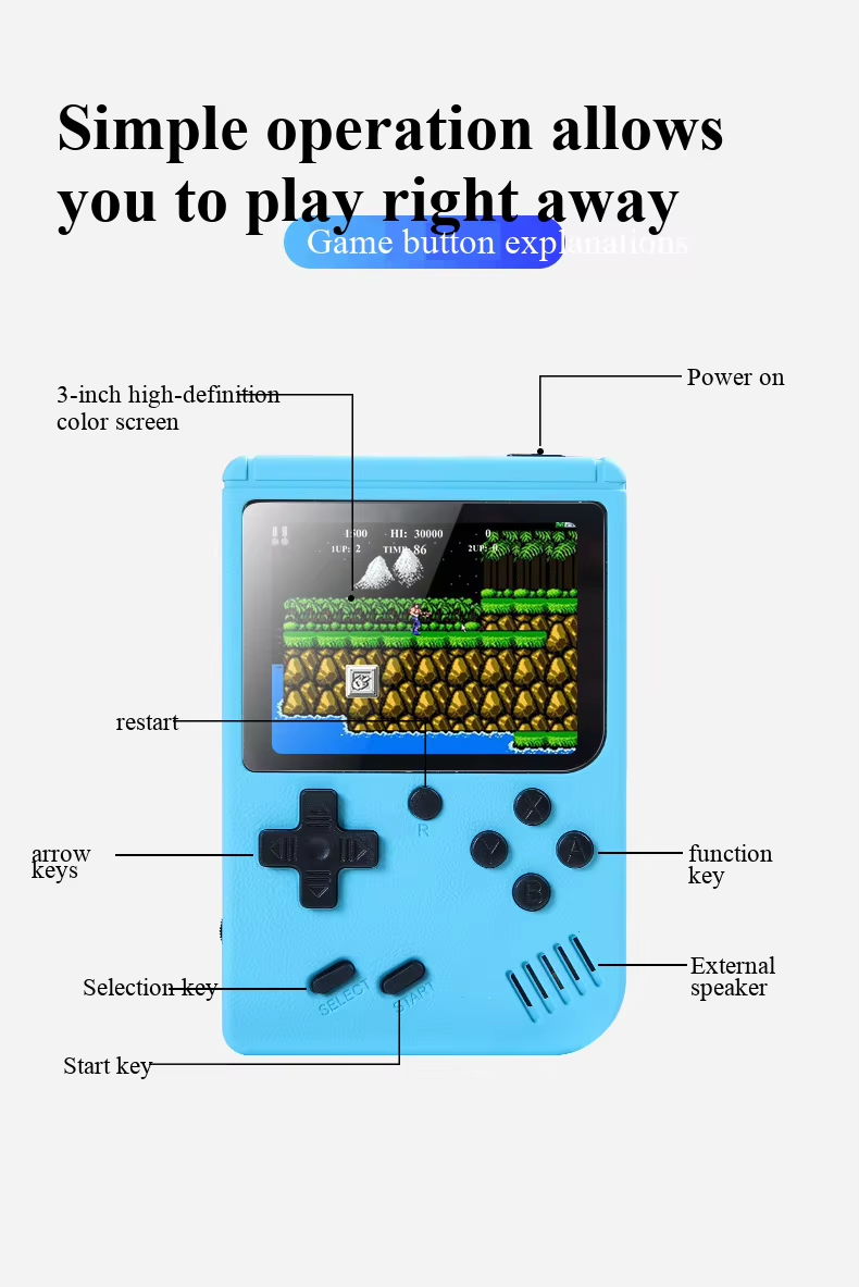 400 In 1 MINI Games Handheld G - Gaming Console All In One 评论和价格