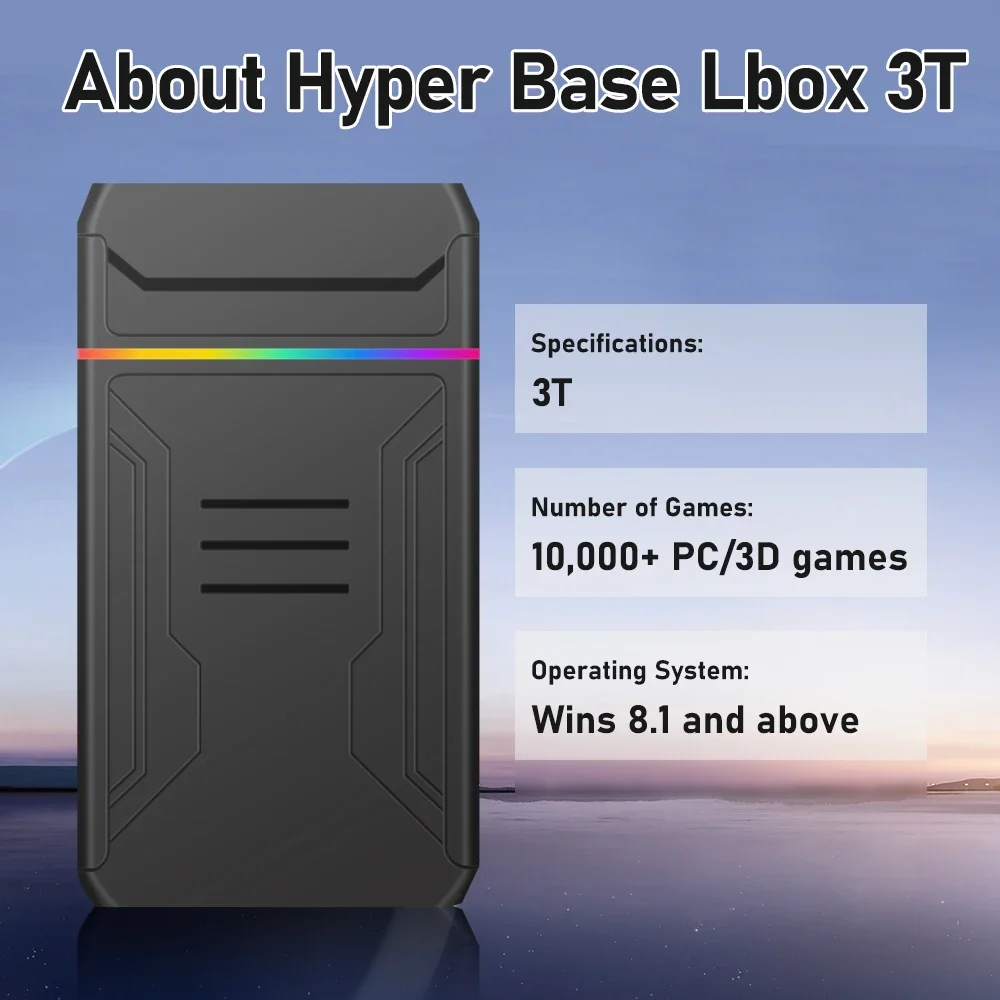 3TB Launchbox Portable Gaming  - Gaming Console Chinese 评论和价格