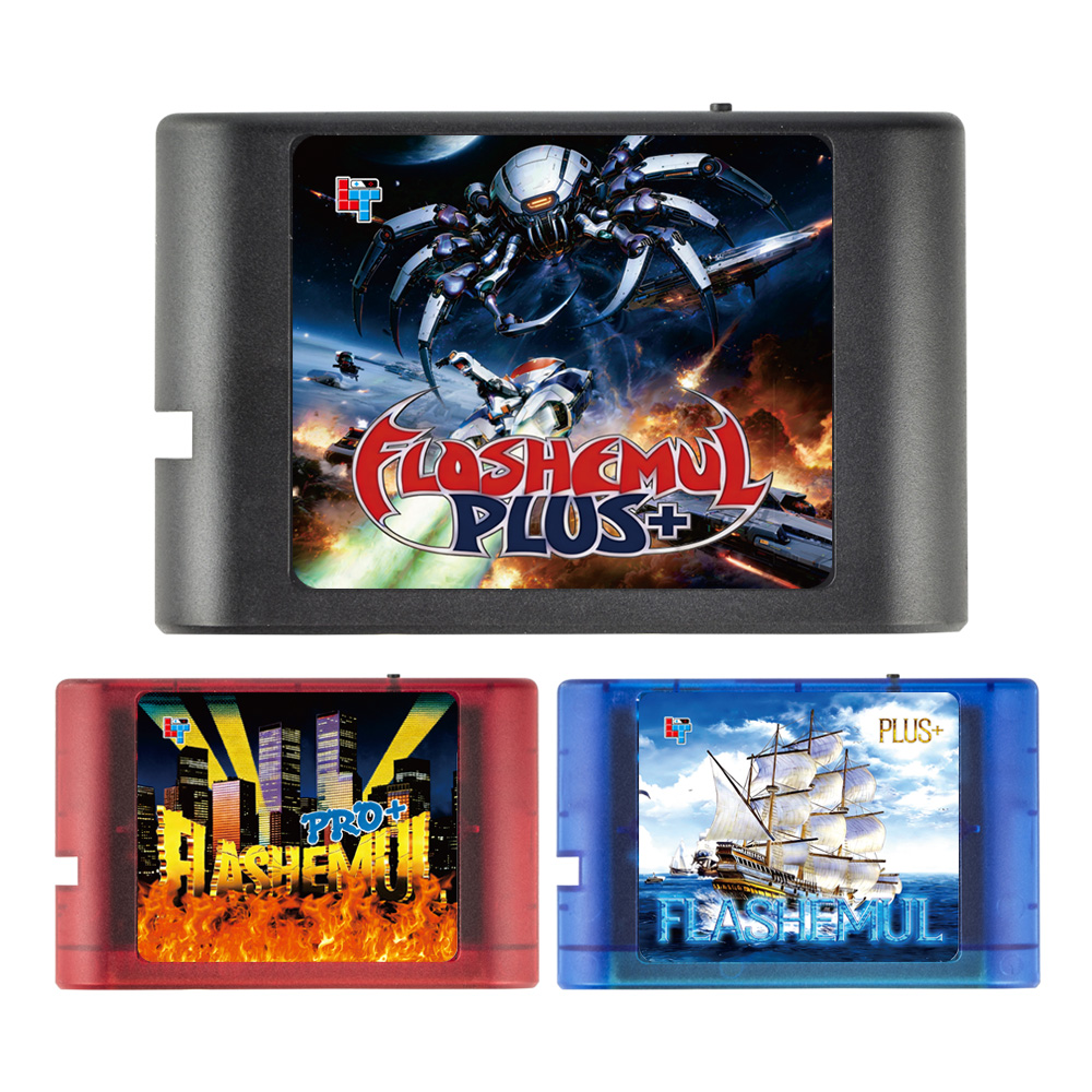 FLASHEMUL EDMD V1 Pro Cart MD  - Gaming Console Genesis 评论和价格