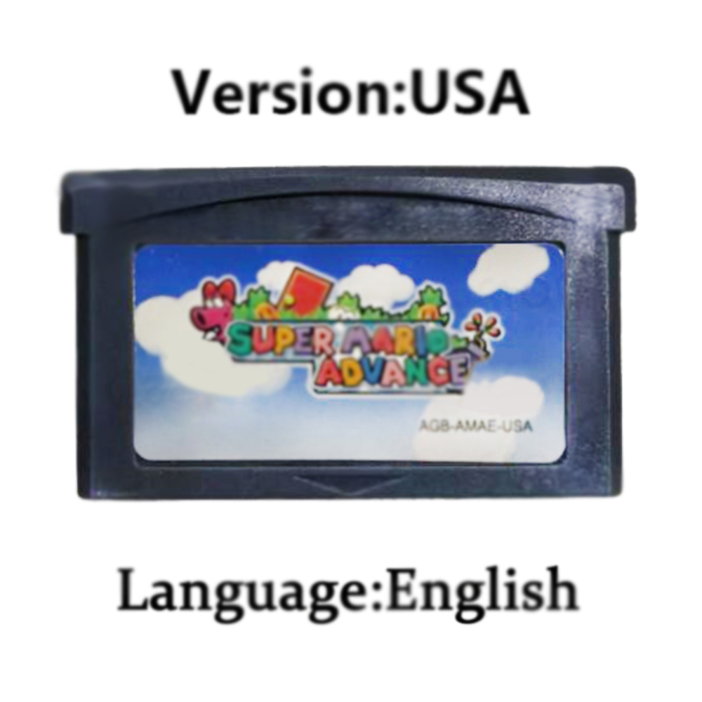 •GBA Game Cartridge 32 Bit Vid - Gaming Console Mario 评论和价格