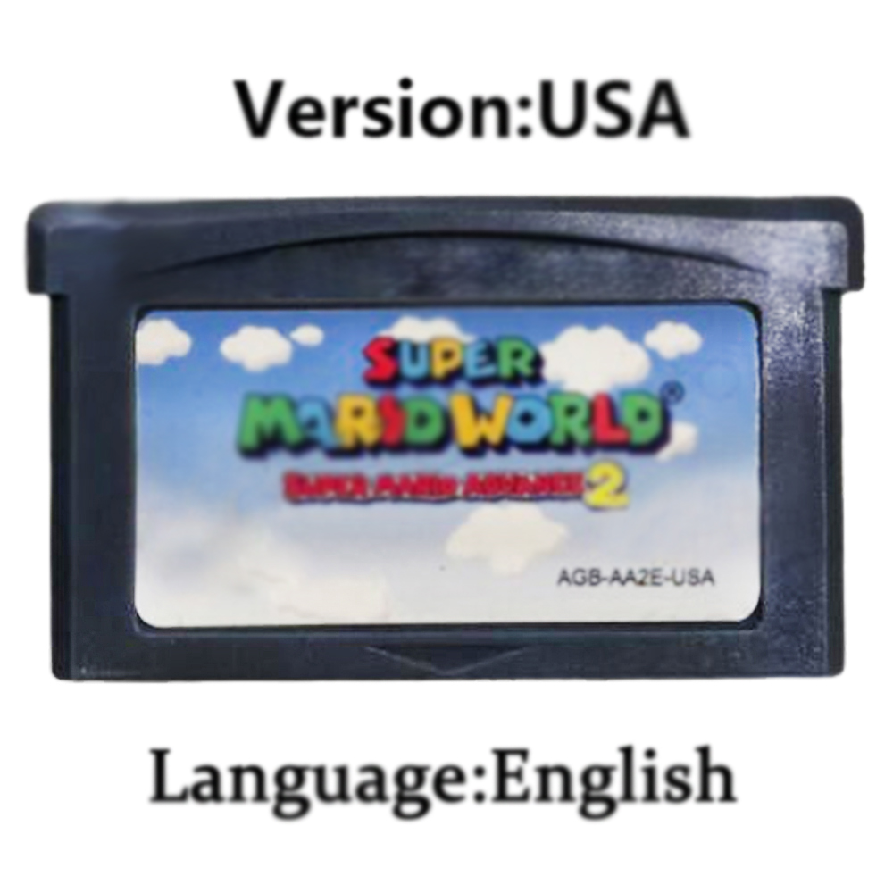 •GBA Game Cartridge 32 Bit Vid - Gaming Console Mario 评论和价格