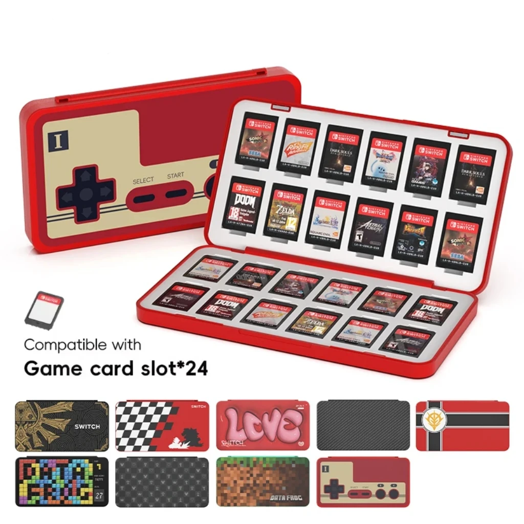 DATA FROG 24‑in‑1 Game Card Ho - Gaming Console Nintendo 评论和价格