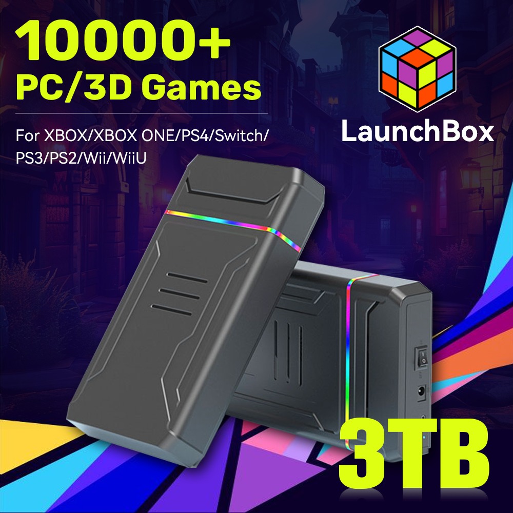 JMachen Launchbox 3TB Gaming H - Gaming Console Chinese 评论和价格