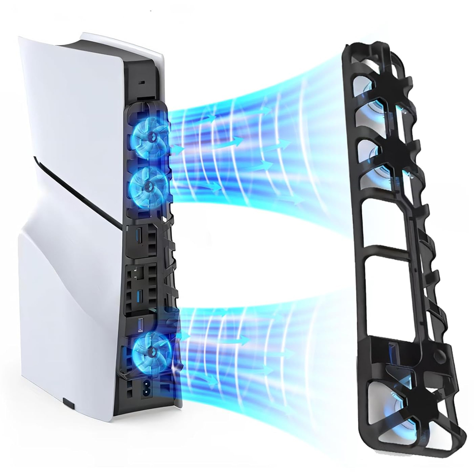 Cooling Fan for PS5 Slim Disc  - Gaming Console Usb 评论和价格