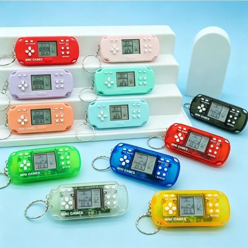 Keychain Videogames Mini Handh - Gaming Console Old School 评论和价格