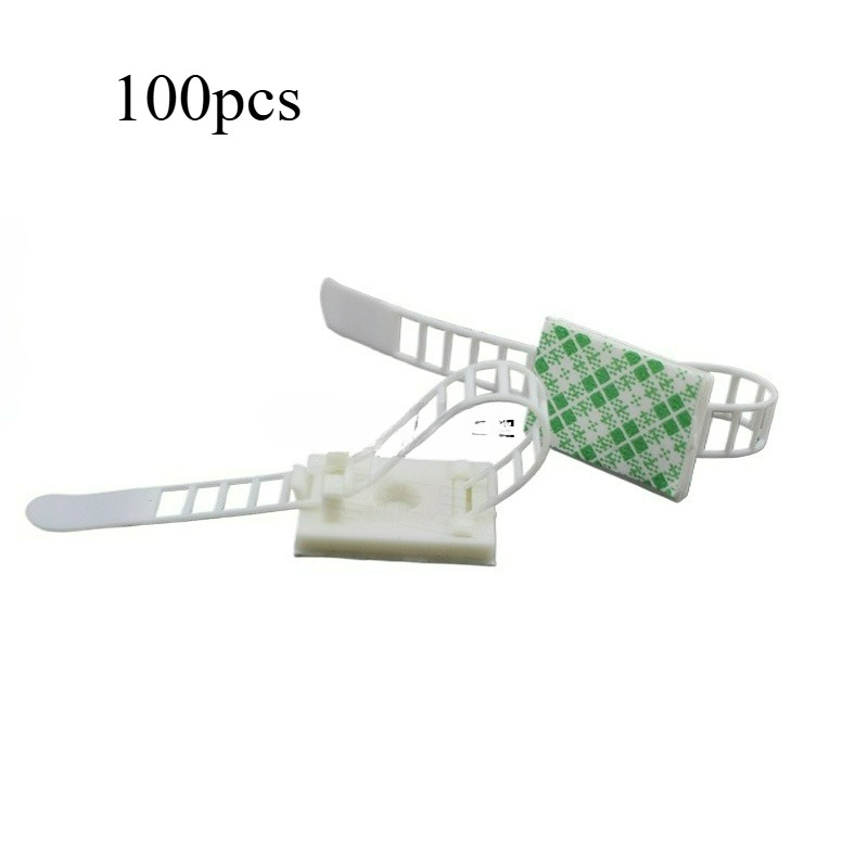 100pcs White Cable Clips with  - Gaming Console Years 评论和价格