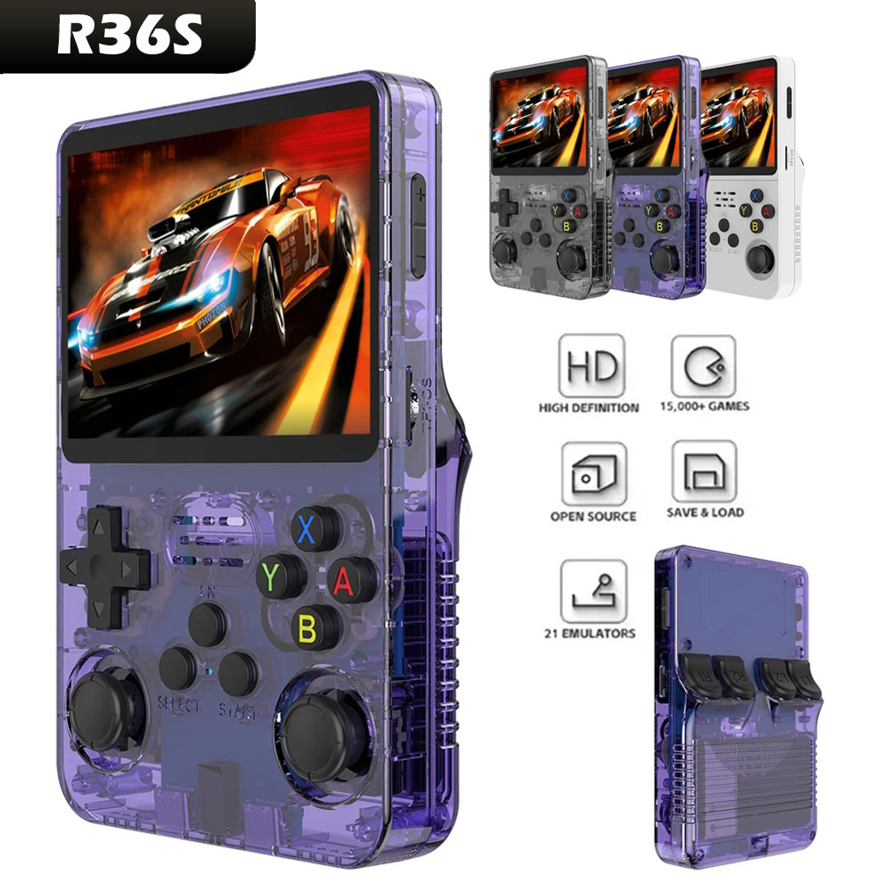 New Open Source R36S Retro Han - Gaming Console Years 评论和价格